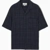 Discount COS KOSZULA Z MATERIAŁU SEERSUCKER – RELAXED FIT