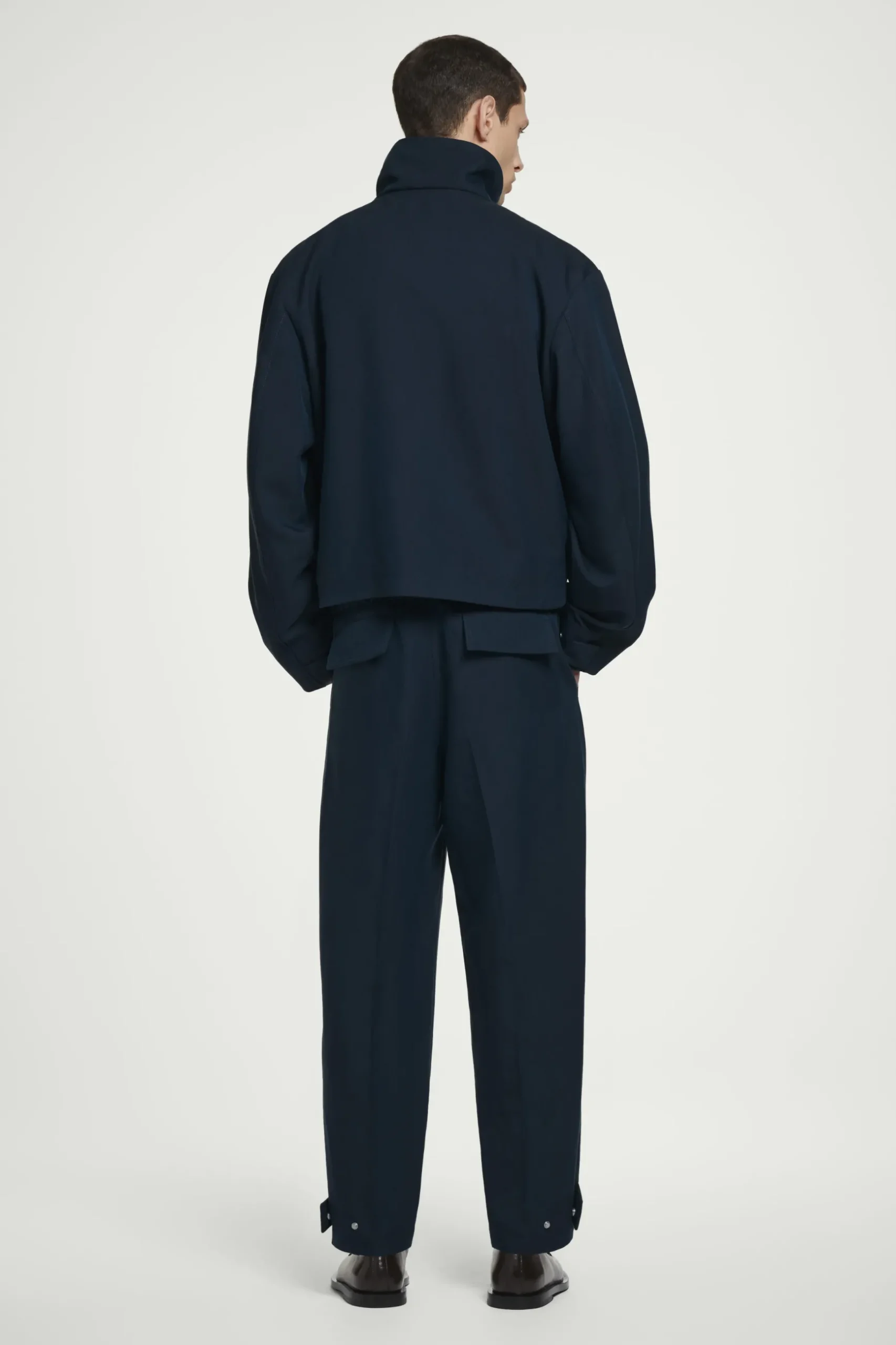 Discount COS KURTKA BOMBERKA W STYLU UTYLITARNYM Granatowy