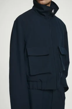 Discount COS KURTKA BOMBERKA W STYLU UTYLITARNYM Granatowy