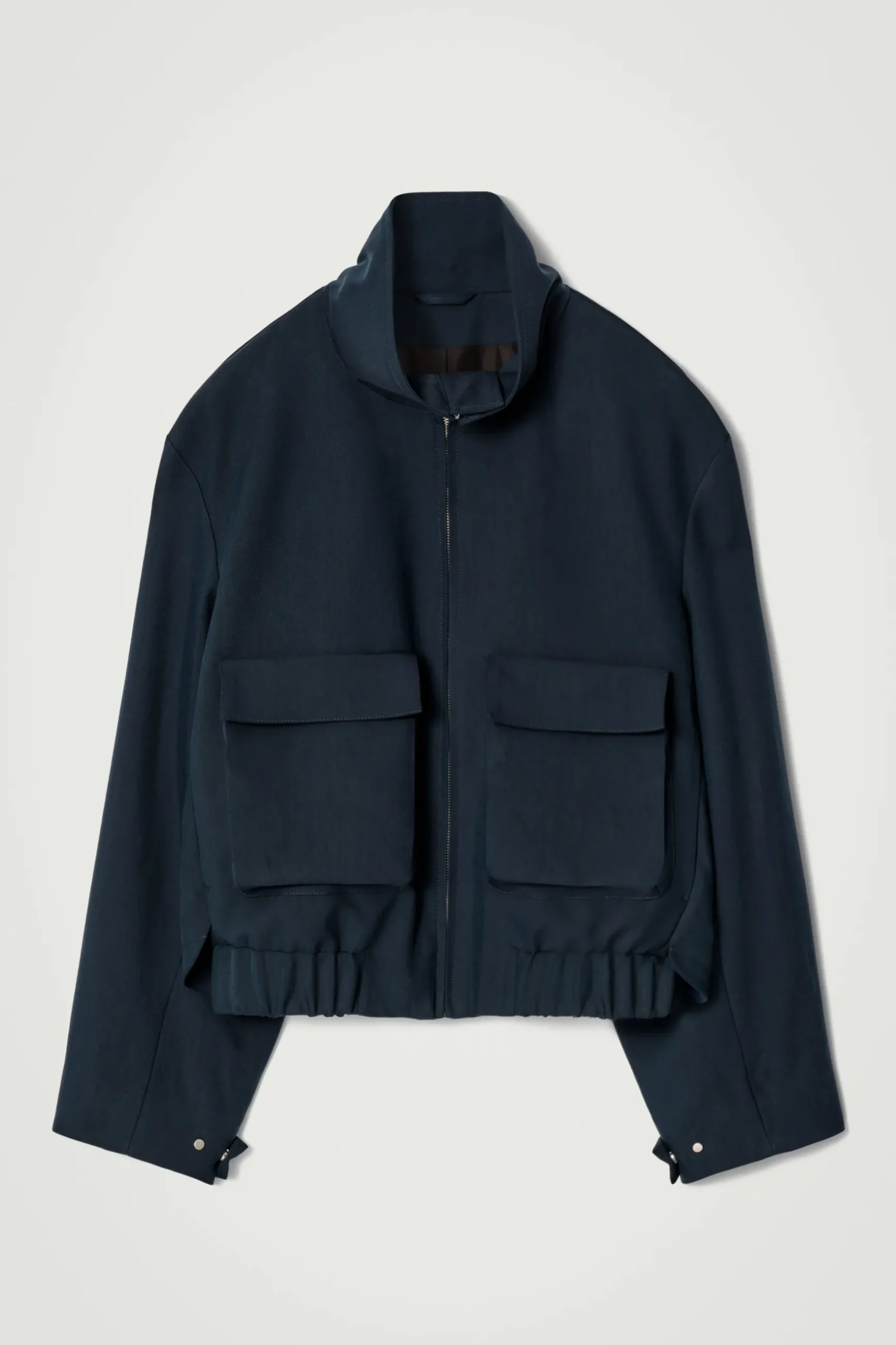Discount COS KURTKA BOMBERKA W STYLU UTYLITARNYM Granatowy