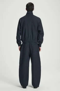 Fashion COS KURTKA W STYLU UTILITY Z WYSOKIM KOŁNIERZEM Granatowy