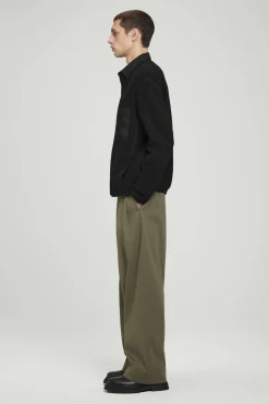 Fashion COS KURTKA Z POLAREM Czarny