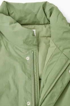Discount COS KURTKA Z WYPEŁNIENIEM I ZAPIĘCIEM MAGNETYCZNYM Zieleńkhaki