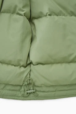 Discount COS KURTKA Z WYPEŁNIENIEM I ZAPIĘCIEM MAGNETYCZNYM Zieleńkhaki