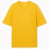 Hot COS LEKKI T-SHIRT RELAXED FIT Żółty