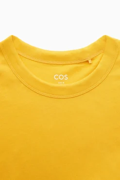 Hot COS LEKKI T-SHIRT RELAXED FIT Żółty