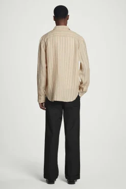 Discount COS LNIANA KOSZULA Z DŁUGIM RĘKAWEM – RELAXED FIT