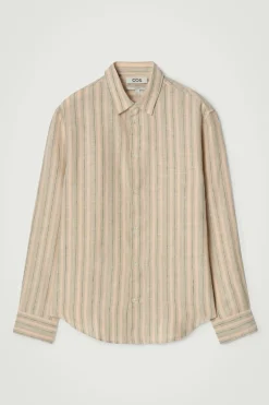 Discount COS LNIANA KOSZULA Z DŁUGIM RĘKAWEM – RELAXED FIT