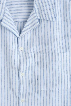 Fashion COS LNIANA KOSZULA Z KOŁNIERZYKIEM KUBAŃSKIM
