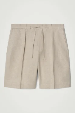 Clearance COS LNIANE SZORTY Z WIĄZANIEM W PASIE