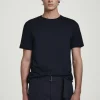 Online COS LNIANY T-SHIRT Granatowy