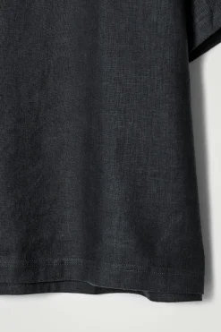 Best COS LNIANY T-SHIRT O LUŹNYM KROJU Granatowy