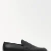 Hot COS LOAFERSY Z PERFOROWANEJ SKÓRY Czarny