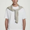 Fashion COS LUŹNY T-SHIRT Z BAWEŁNY Biały