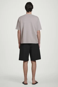Sale COS LUŹNY T-SHIRT Z BAWEŁNY Jasnoszary
