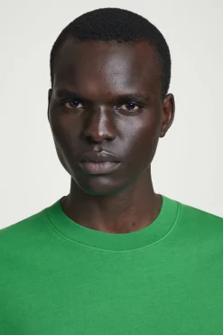 Clearance COS LUŹNY T-SHIRT Z BAWEŁNY Zielony