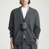 Discount COS MINI SASZETKA CROSSBODY – NYLON Szary