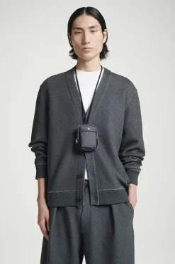 Discount COS MINI SASZETKA CROSSBODY – NYLON Szary