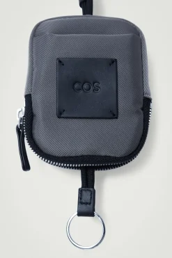 Discount COS MINI SASZETKA CROSSBODY – NYLON Szary
