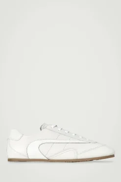 Hot COS MINIMALISTYCZNE BUTY SPORTOWE ZE SKÓRY Kredowy