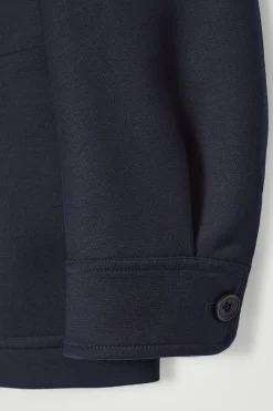 Outlet COS NIESTRUKTURALNA MARYNARKA Z WEŁNĄ MERYNOSOWĄ Granatowy