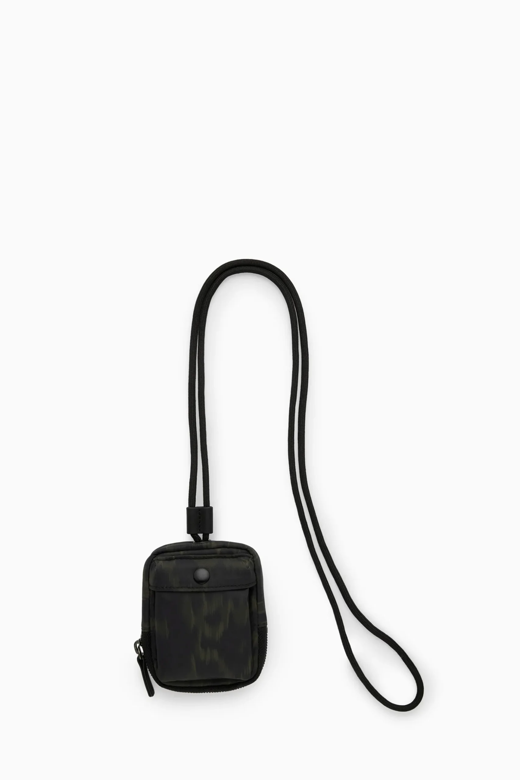 Clearance COS NYLONOWA MINI SASZETKA CROSSBODY W ZWIERZĘCY WZÓR