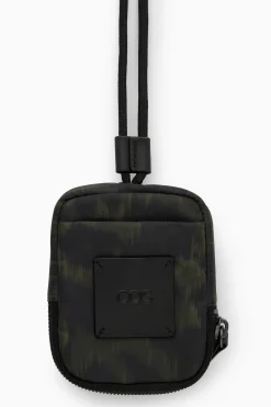 Clearance COS NYLONOWA MINI SASZETKA CROSSBODY W ZWIERZĘCY WZÓR
