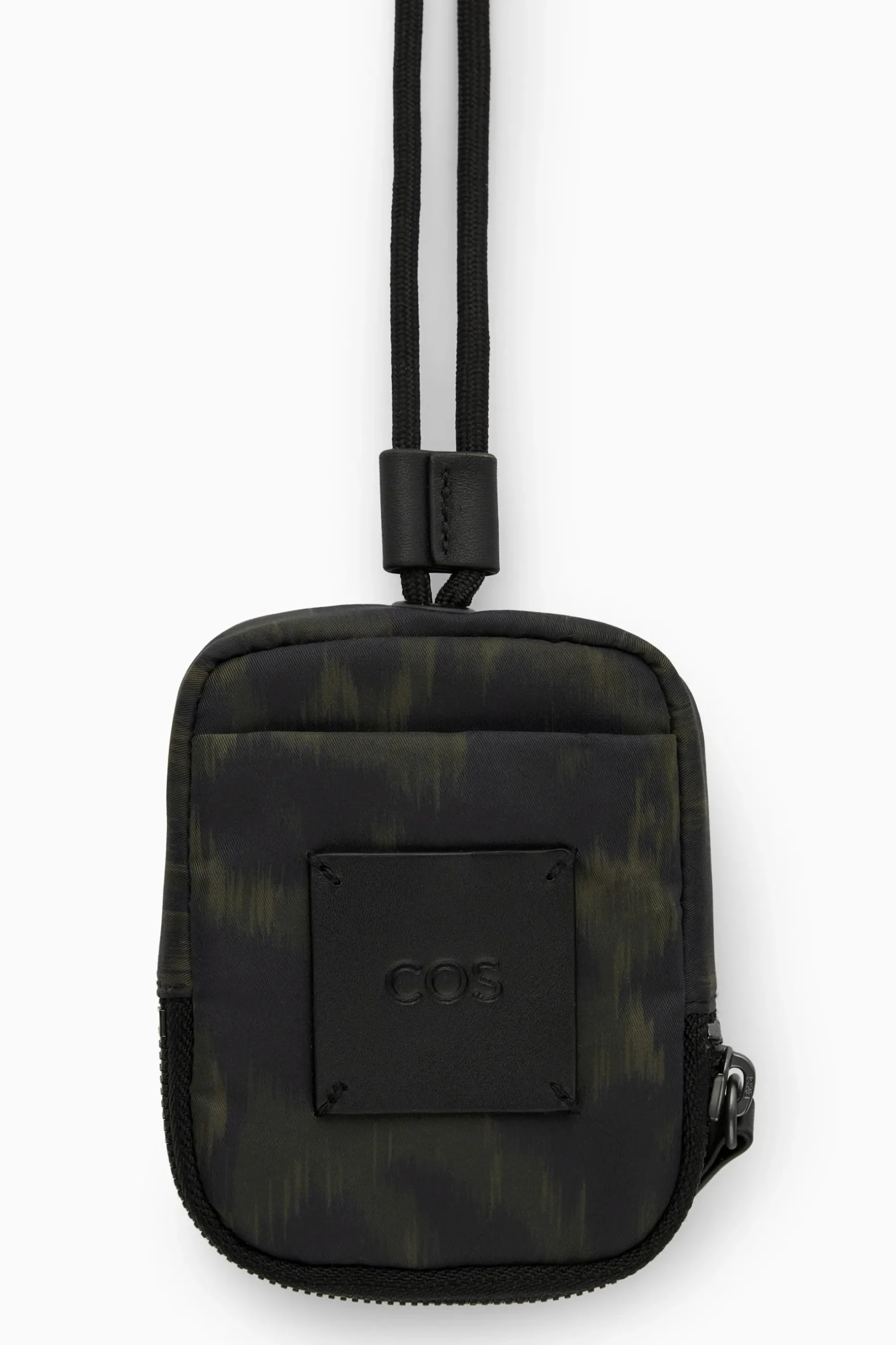 Clearance COS NYLONOWA MINI SASZETKA CROSSBODY W ZWIERZĘCY WZÓR