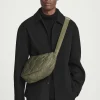 Best COS NYLONOWA PIKOWANA TORBA TYPU CROSSBODY Khaki