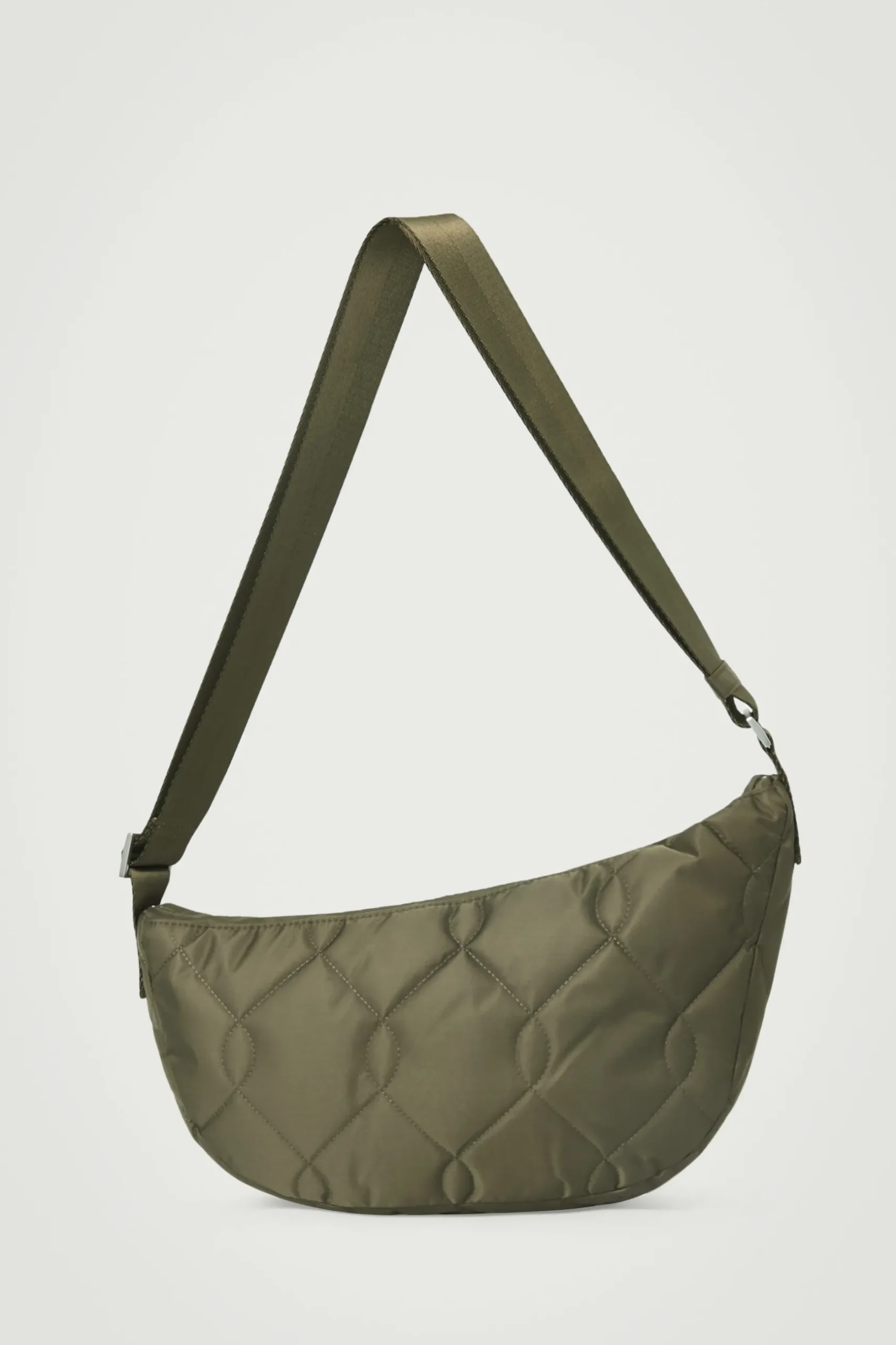 Best COS NYLONOWA PIKOWANA TORBA TYPU CROSSBODY Khaki