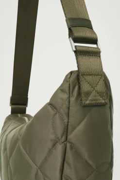 Best COS NYLONOWA PIKOWANA TORBA TYPU CROSSBODY Khaki