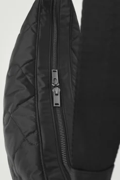 Online COS NYLONOWA PIKOWANA TORBA TYPU CROSSBODY Czarny