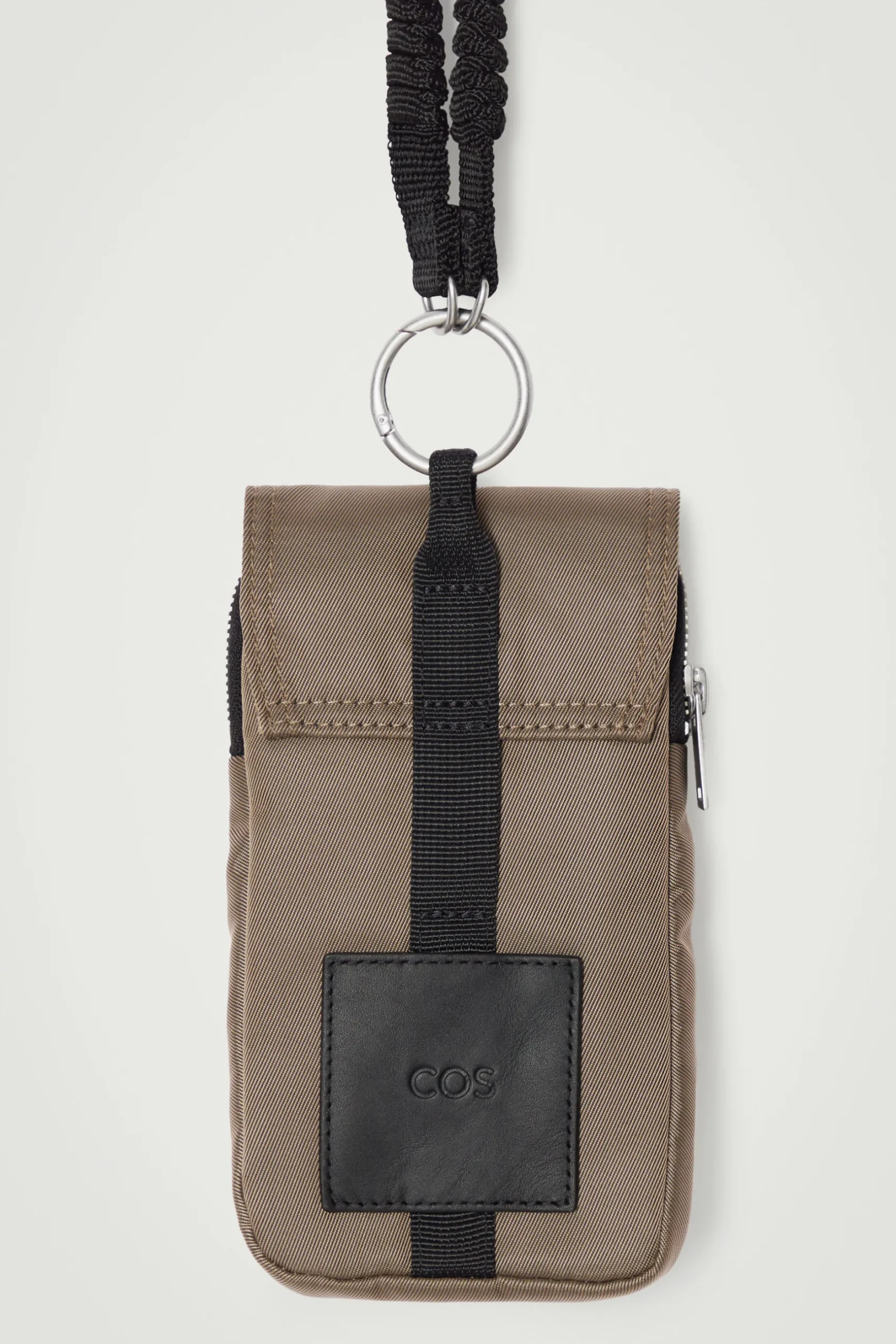 Clearance COS NYLONOWA SASZETKA NA TELEFON W STYLU UTILITY Khaki