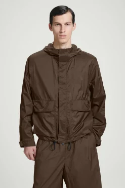 Fashion COS NYLONOWA SPADOCHRONOWA KURTKA W STYLU UTILITY Brązowy