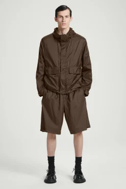 Fashion COS NYLONOWA SPADOCHRONOWA KURTKA W STYLU UTILITY Brązowy