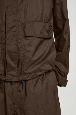 Fashion COS NYLONOWA SPADOCHRONOWA KURTKA W STYLU UTILITY Brązowy