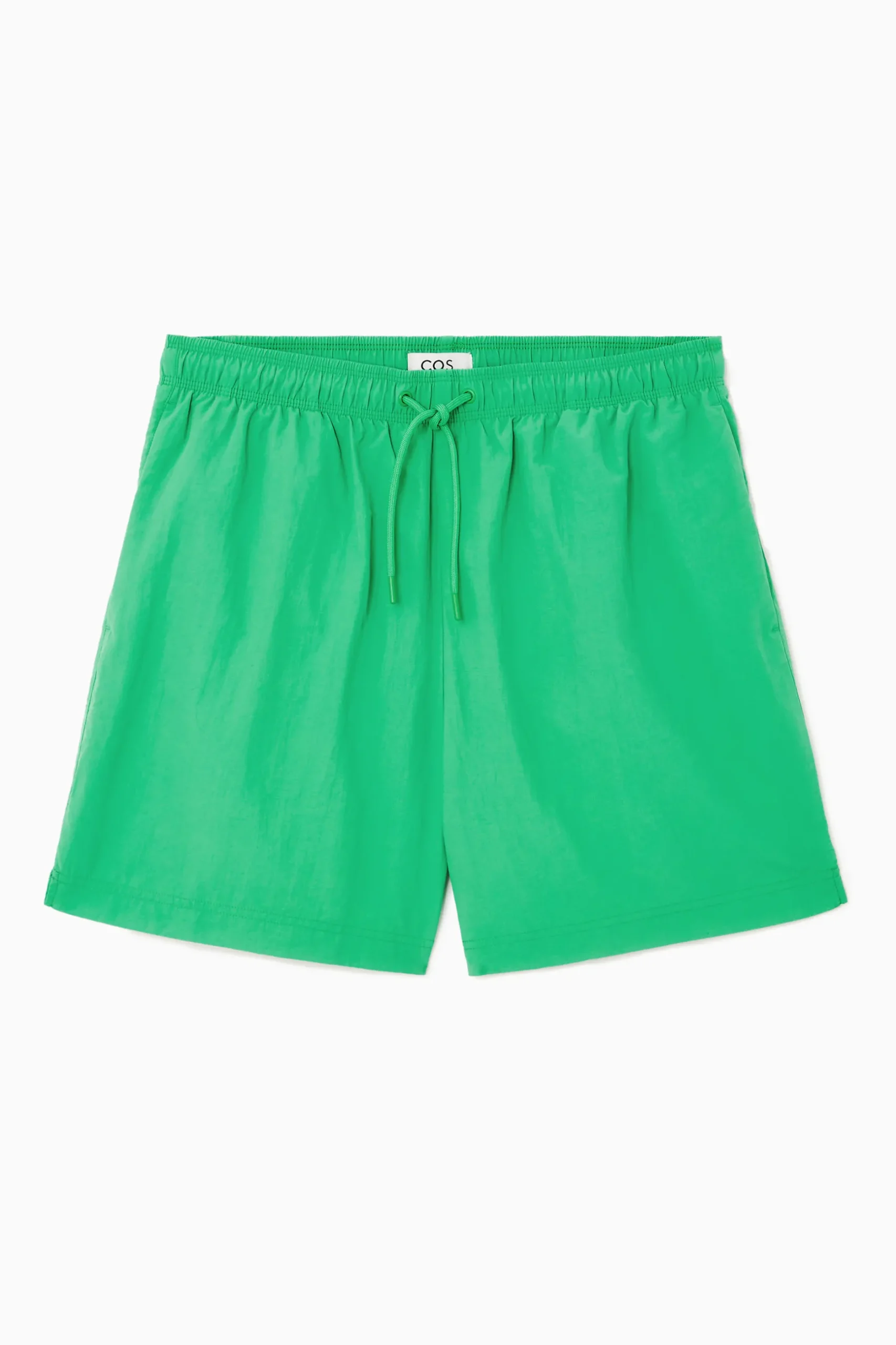 Clearance COS NYLONOWE SZORTY KĄPIELOWE ZE SZNURKIEM Zielony