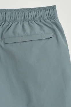 Fashion COS NYLONOWE SZORTY KĄPIELOWE ZE SZNURKIEM Szary
