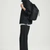 Fashion COS NYLONOWY PIKOWANY WOREK ZE SZNURKIEM Czarny