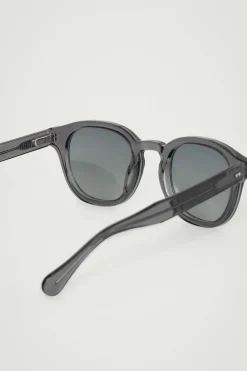 Hot COS OKULARY PRZECIWSŁONECZNE Z OPRAWKAMI W KSZTAŁCIE D Szary