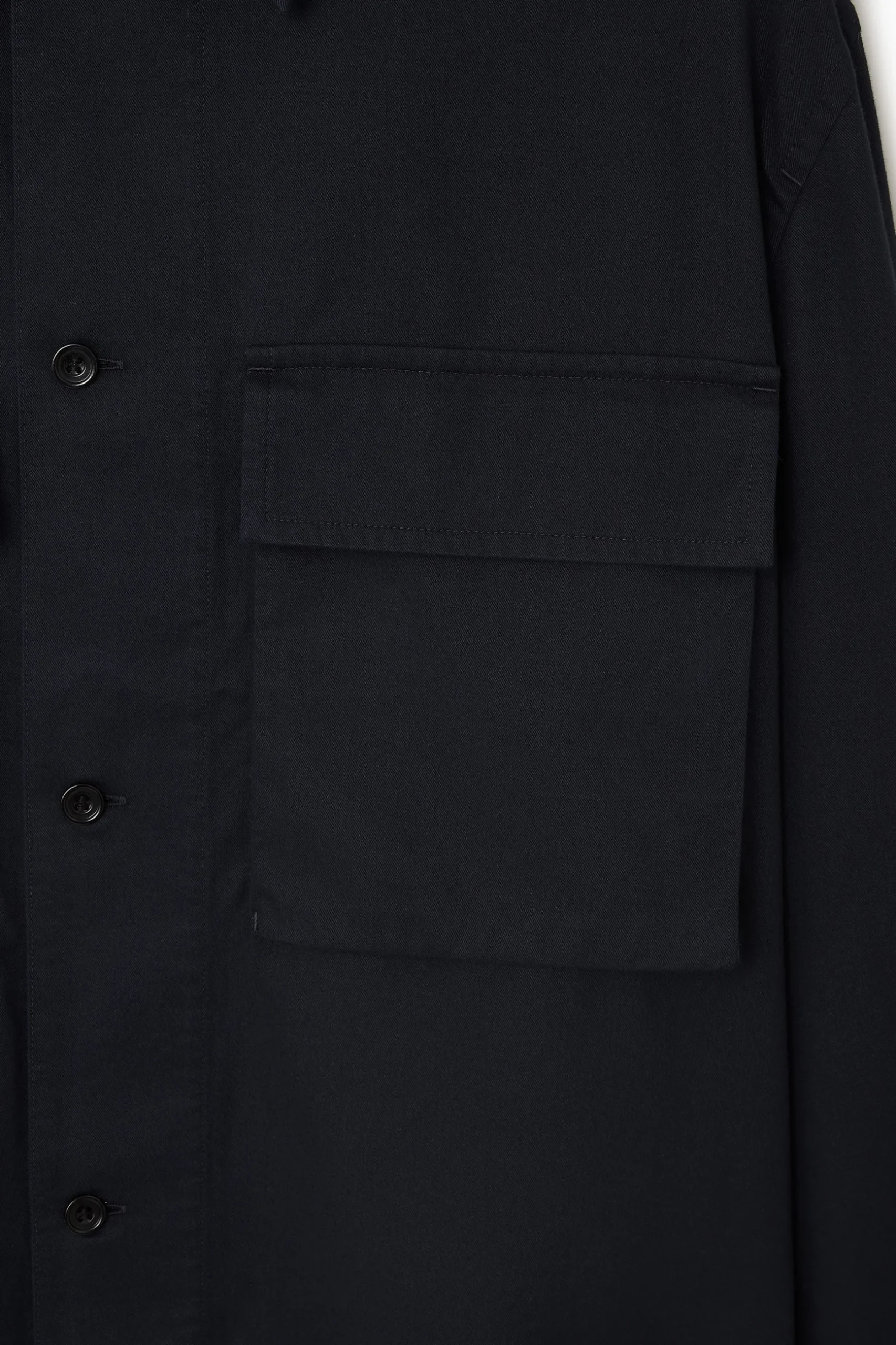 Best COS OVERSIZE'OWA KOSZULA W STYLU UTILITY Ciemnygranatowy