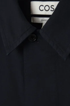 Best COS OVERSIZE'OWA KOSZULA W STYLU UTILITY Ciemnygranatowy
