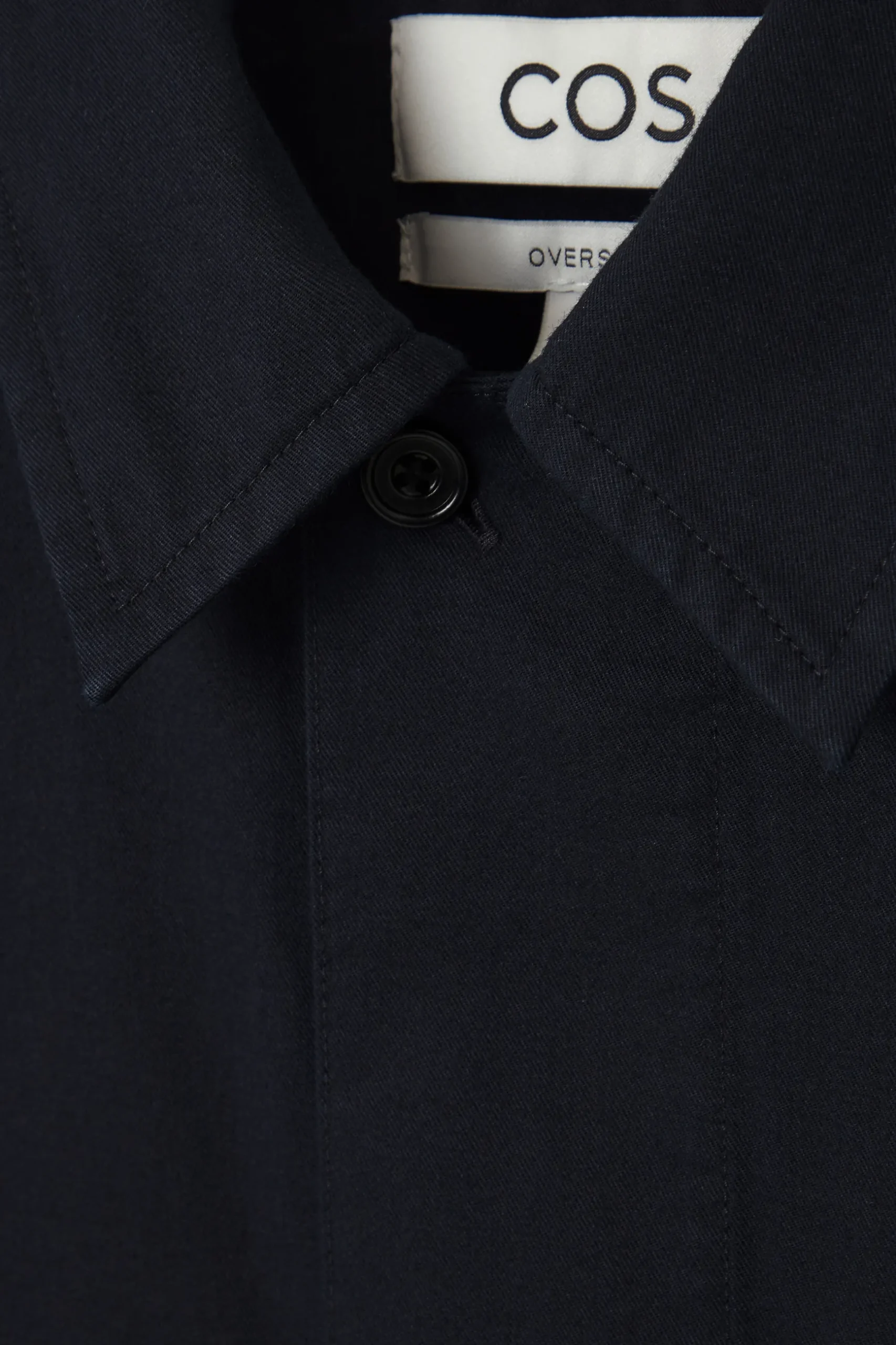 Best COS OVERSIZE'OWA KOSZULA W STYLU UTILITY Ciemnygranatowy