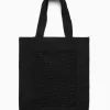 Hot COS OVERSIZE'OWA SZYDEŁKOWA TORBA Black