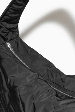 Online COS OVERSIZE'OWA TORBA Z PIKOWANIEM W ROMBY Czarny
