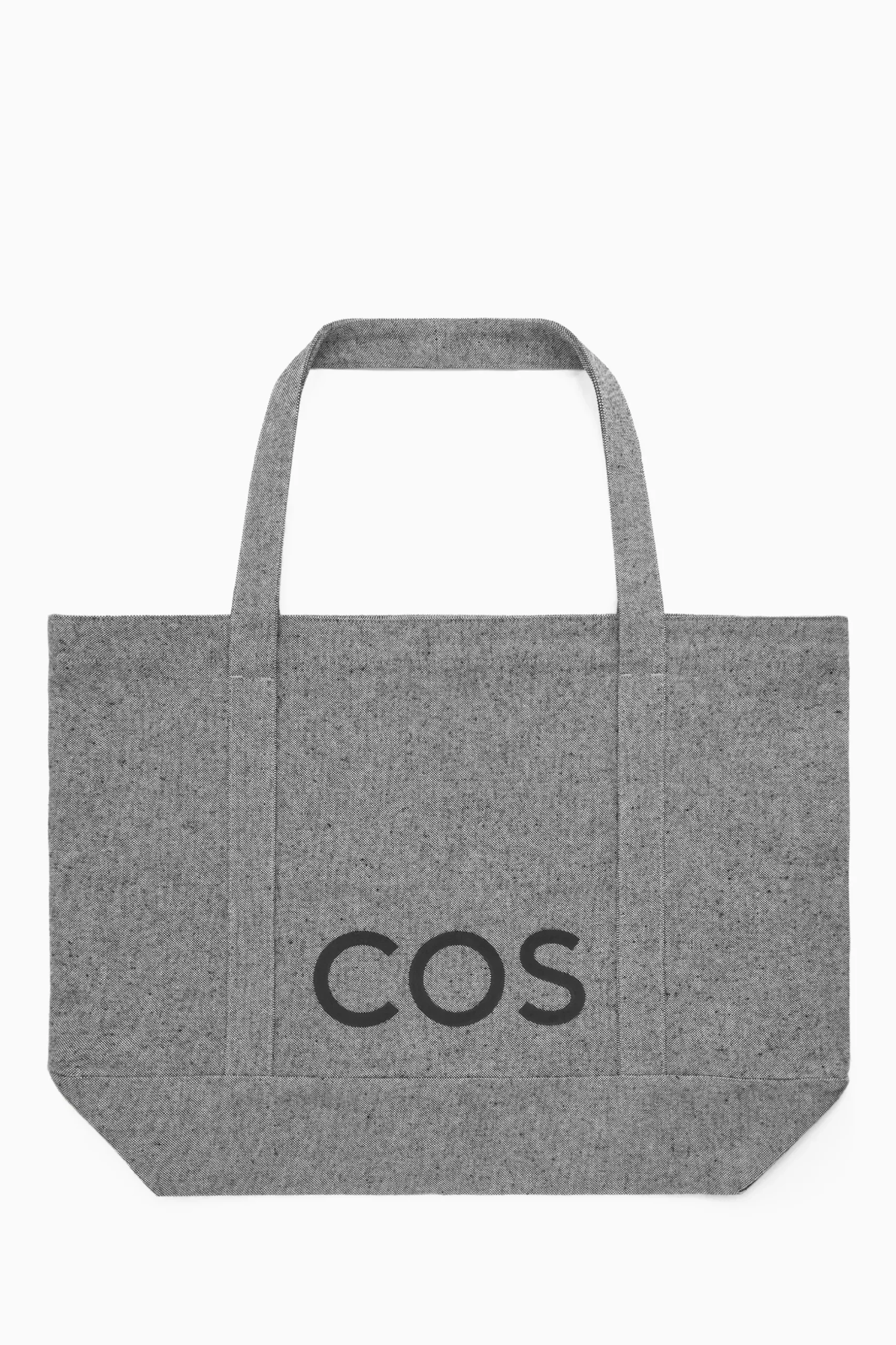 Sale COS PŁÓCIENNA TORBA TYPU TOTE Ciemnoszary