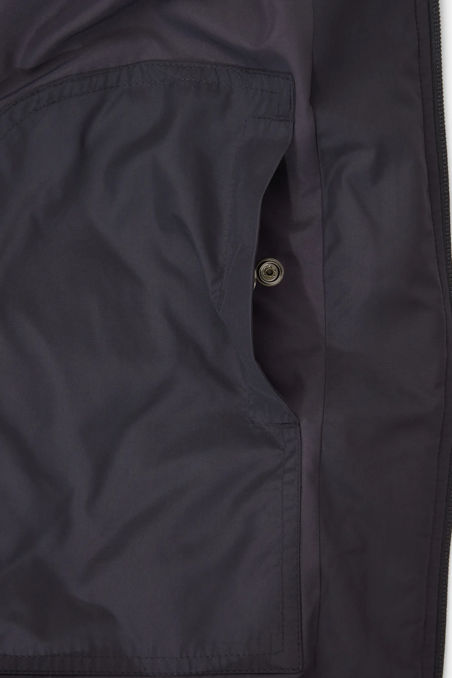 Sale COS PIKOWANA W ROMBY PARKA Z OCIEPLENIEM Granatowy
