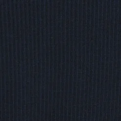 Clearance COS PRĄŻKOWANA KOSZULKA BEZ RĘKAWÓW Z WEŁNY MERINO Granatowy