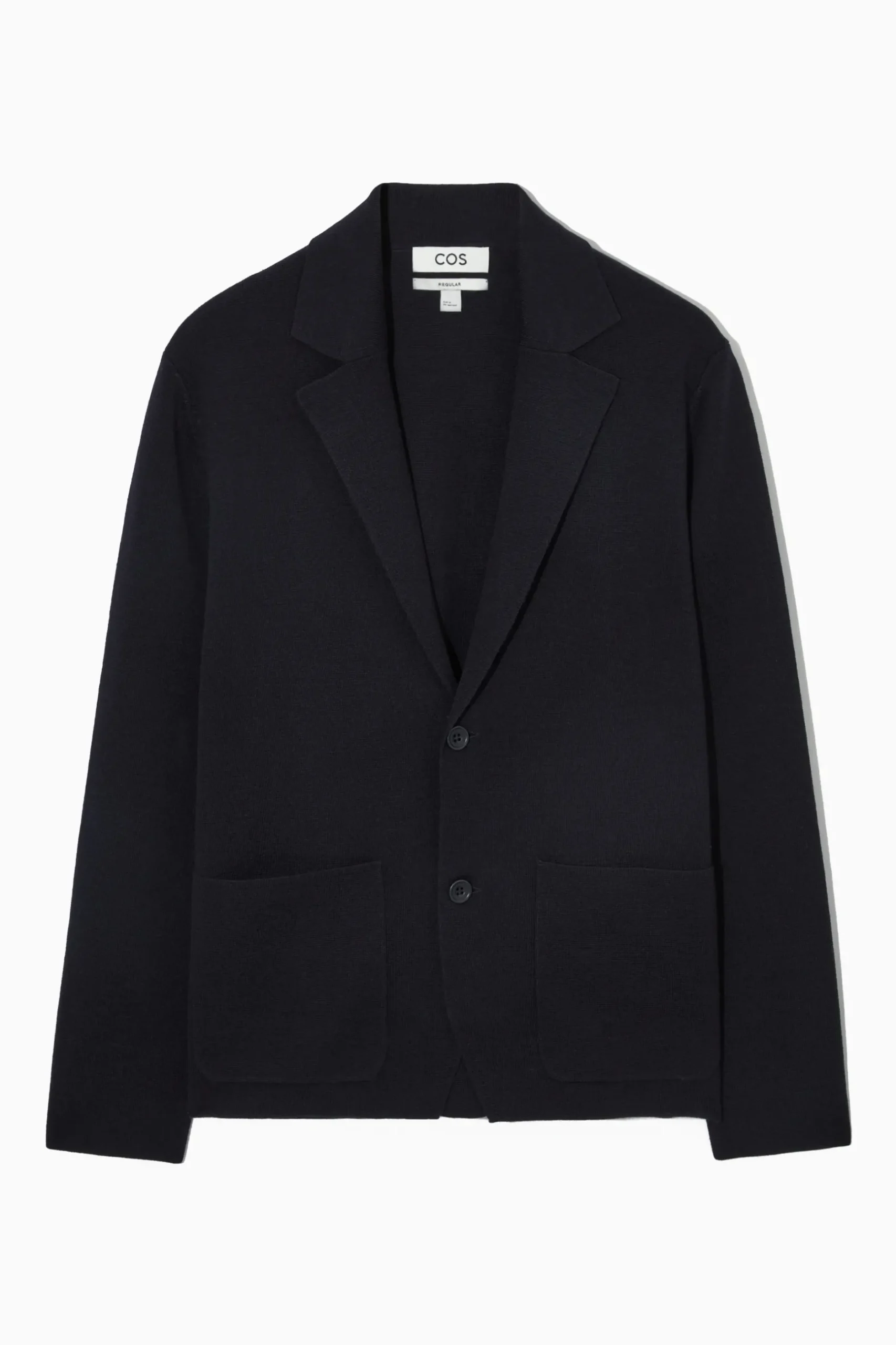 New COS REGULARFIT MILANOKNIT BLAZER Navy