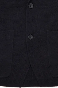 New COS REGULARFIT MILANOKNIT BLAZER Navy